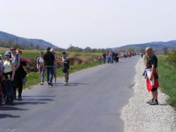 Rajd "zielonym szlakiem"